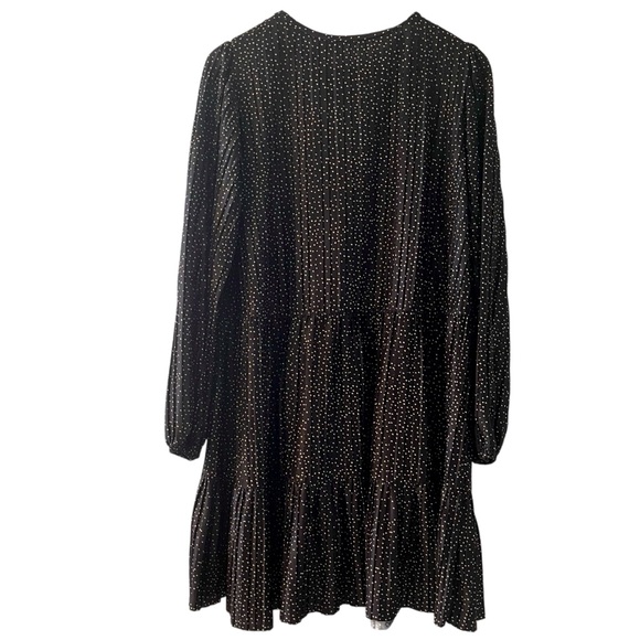 ❤️ Zara Long Sleeved Polkadot Tiered Dress - Picture 5 of 10